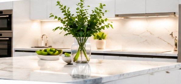 Spotless kitchen after kitchen cleaning service